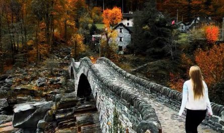 The stone bridge of ticino, Switzerland - arguably the best - built with hand cut stones fitted without modern tools. double arches span emerald-clear water, forming near-perfect reflections. surrounded by alpine rock walls and valleys,a rare blend of precise masonry and natural beauty.