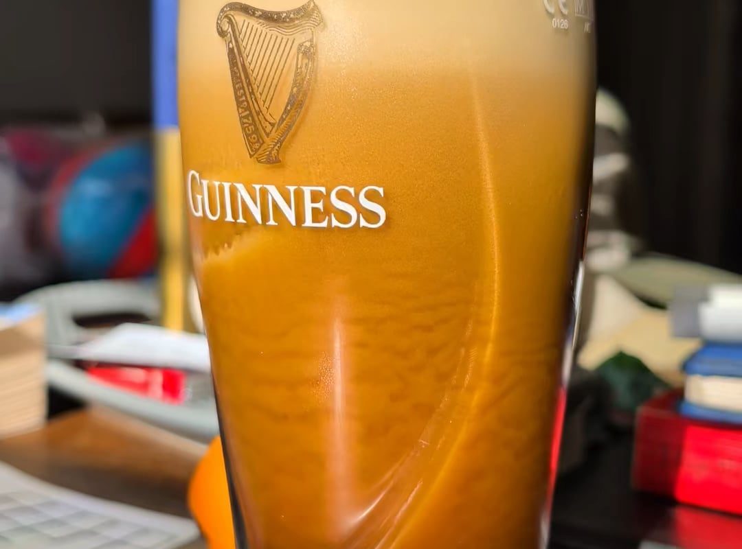 The way the bubbles cascade in this Aerocano