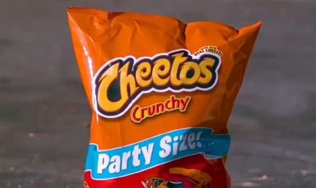 The way this Cheetos bag bursts open.  Tungsten cube drops in slow  motion.