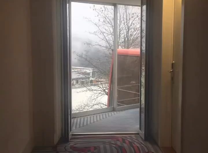 This European university uses mini trains to move students between buildings.