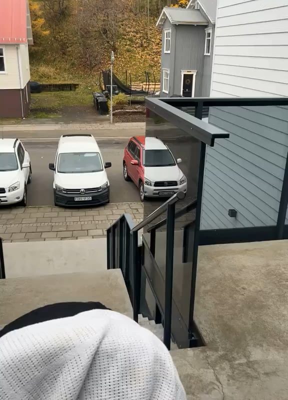 This camera angle…