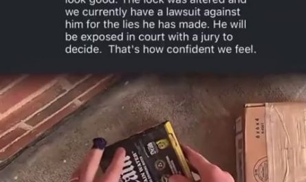 This guy made a video bypassing a lock, the company responds by suing him, saying he’s tampering with them. So he orders a new one and bypasses it right out of the box