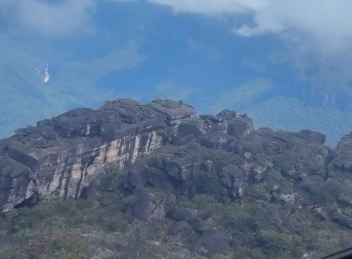This is Angel Falls, the highest uninterrupted waterfall in the world
