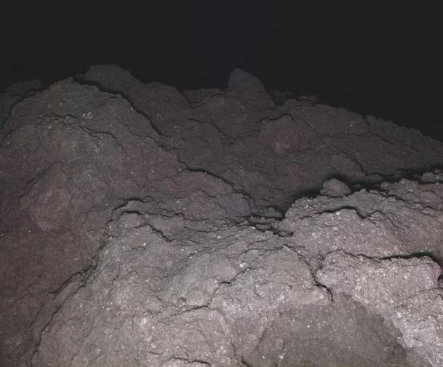 This is an image that was taken on an asteroid