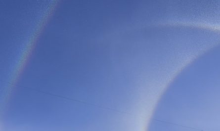 This light refraction I saw yesterday in the alps