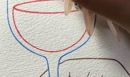 This marvelous and simple drawing