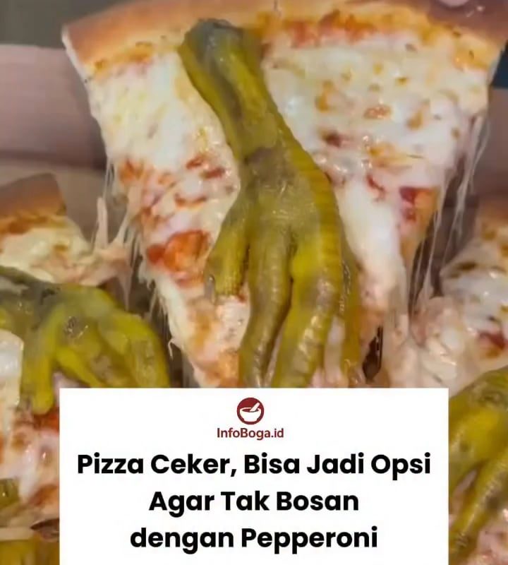 This pizza’s topping