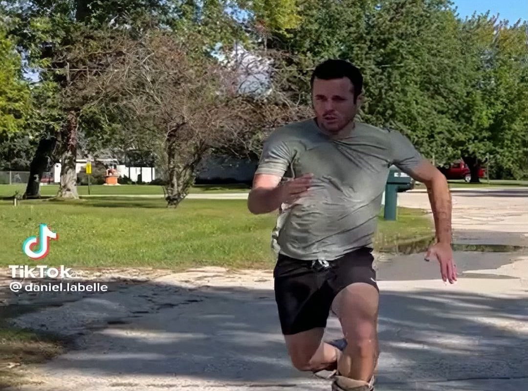 Trying to Run But the Shoes Had Other Plans 🏃‍♂️🤣