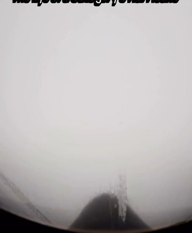 US Airforce squadron "Hurricane hunters" flying straight through the eye of hurricane Melissa