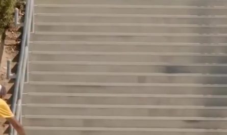 US Olympic Skateboarder, Chris Joslin, landed the first ever 360 flip down the famous El Toro stair set in California