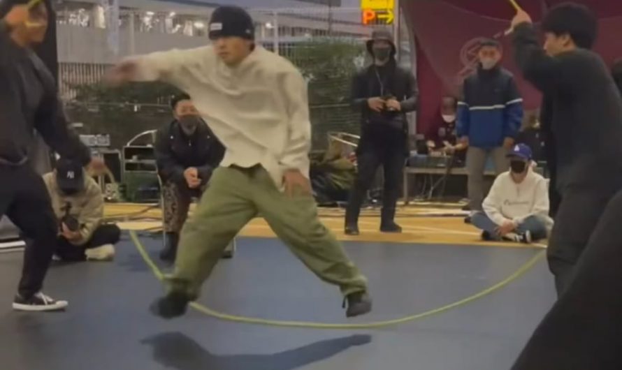 When jump rope turns into choreography.