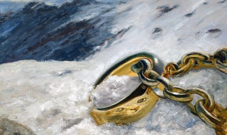 "Who Lost This One?" - my oil painting