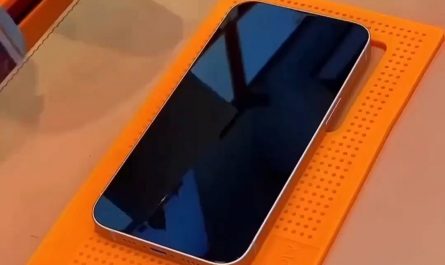 applying a screen protector to a phone