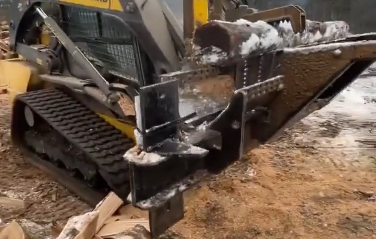 smooth log splitter for firewood