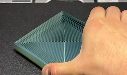 3D Printed Big Square Sensory Fidget