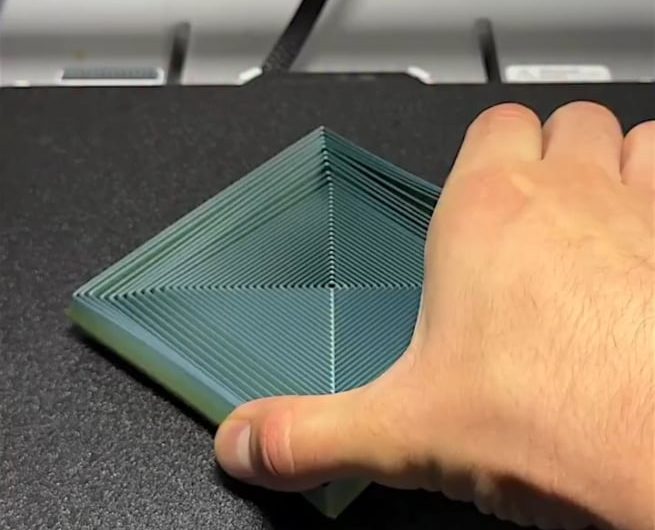3D Printed Big Square Sensory Fidget