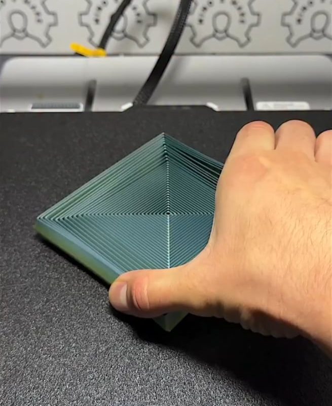 3D Printed Big Square Sensory Fidget