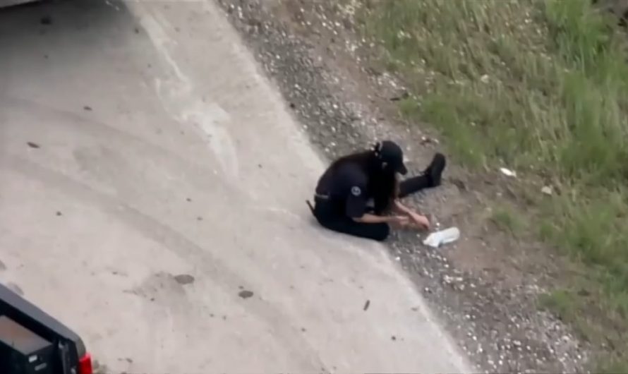 $800,000 worth of dimes shut down a busy roadway for hours after a semi overturned.
