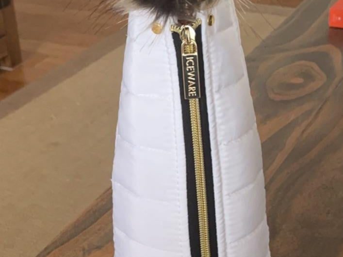 A coat for a wine bottle