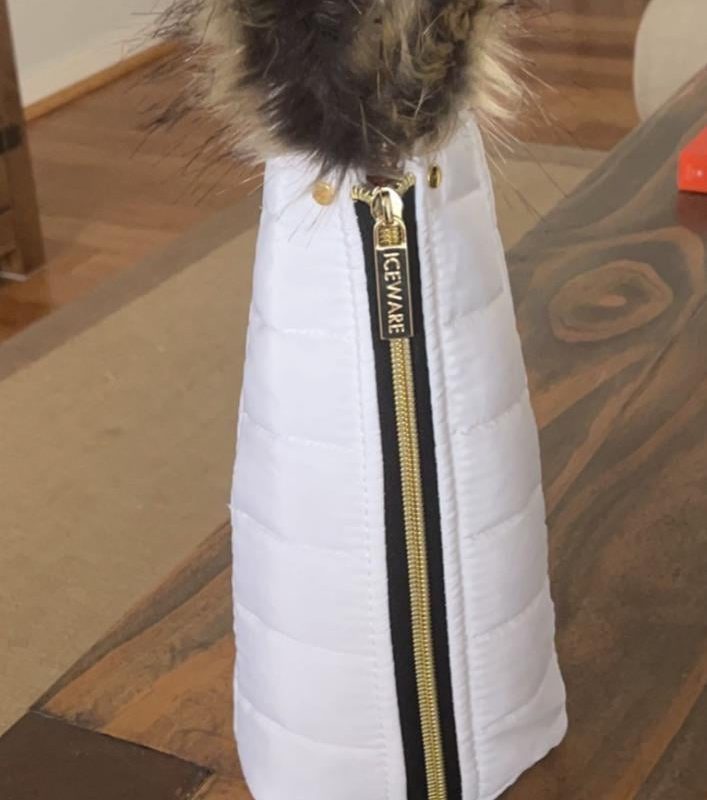 A coat for a wine bottle