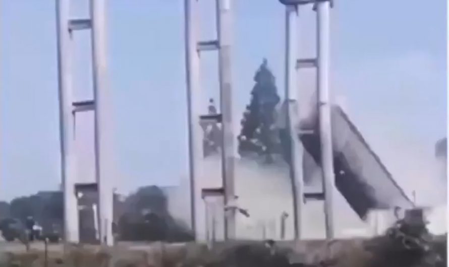 A demolition executed with precision