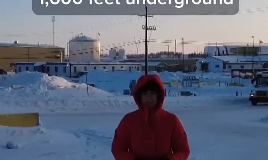 A look inside the world’s highest grade uranium mine located 1,600 feet underground, in Saskatchewan, Canada. This region is also a source of almost a quarter of the world’s uranium deposits!