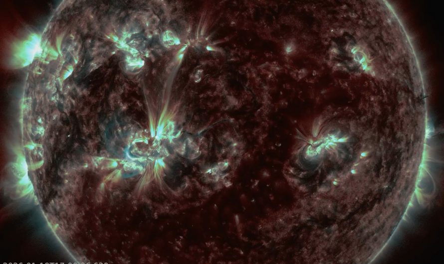 A major solar flare on the Sun today