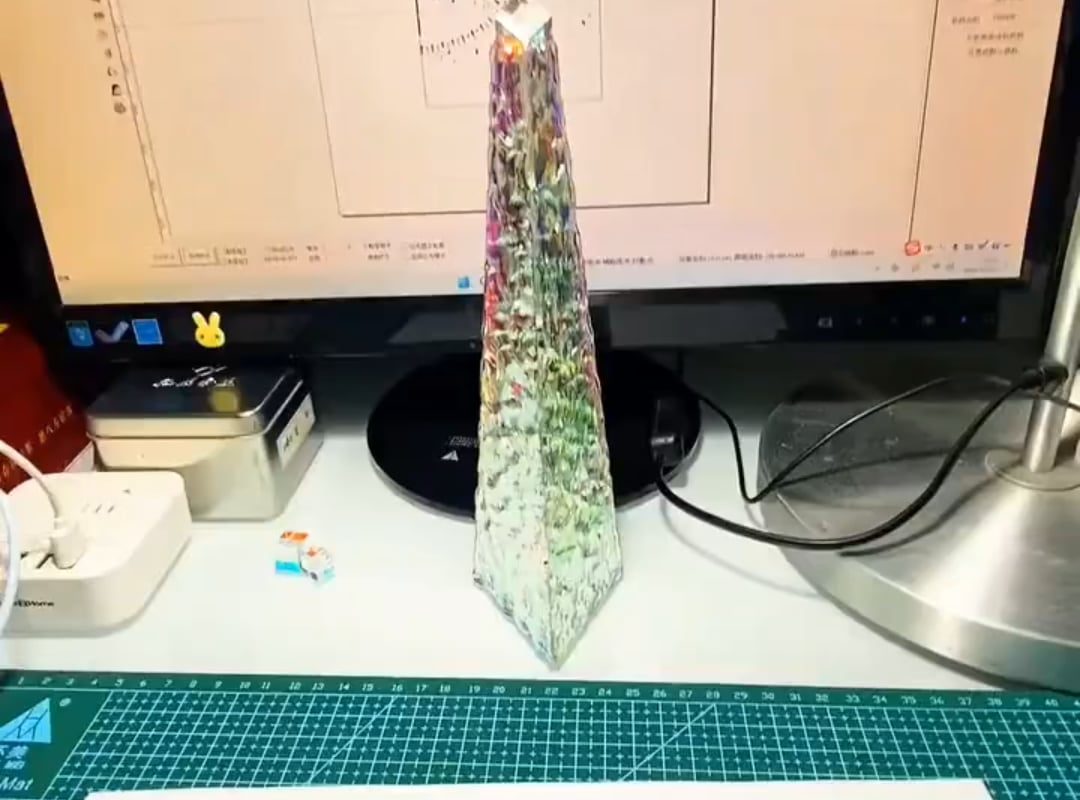 A mesmerizing kaleidoscope in prism form