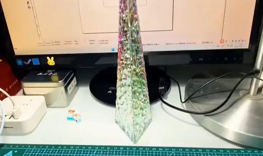 A mesmerizing kaleidoscope in prism form