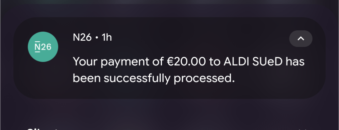 A perfectly round grocery purchase