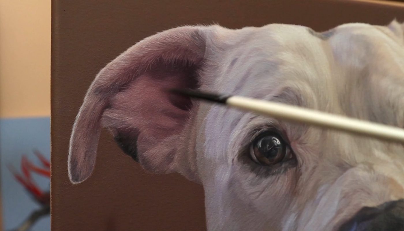 A time lapse of my latest oil painting