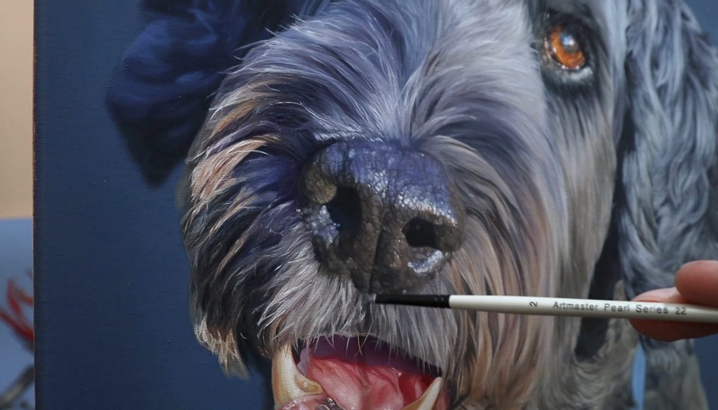 A time lapse of one of my recent oil paintings