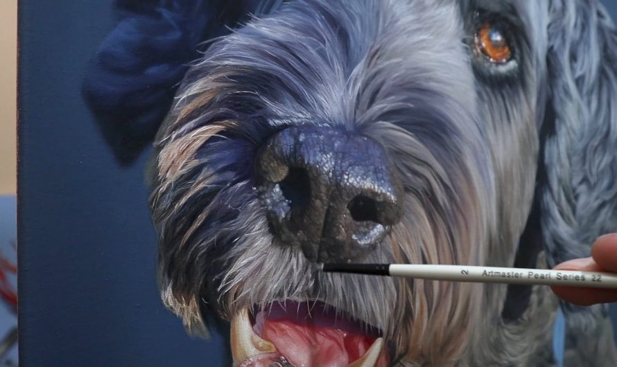 A time lapse of one of my recent oil paintings