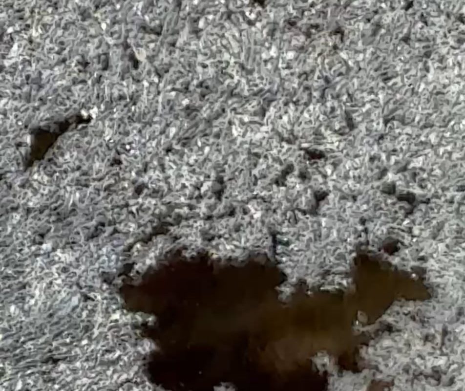 A video for water turing into ice in real time