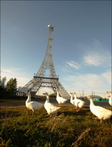 A village called Париж (Paris), Russia
