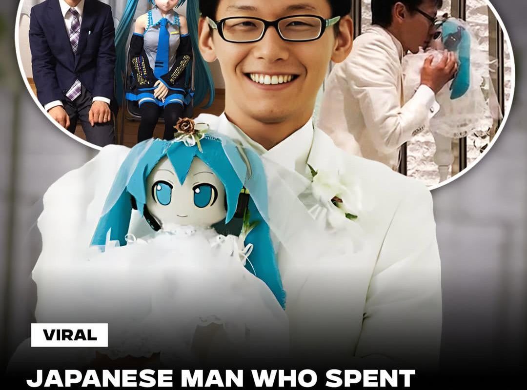 Akihiko Kondo married a holographic AIpop star, Hatsune Miku, in 2018 using a Gatebox device. However, he lost his digital companion when the company shut down the server, leaving the hologram mute and ending their routine interactions.