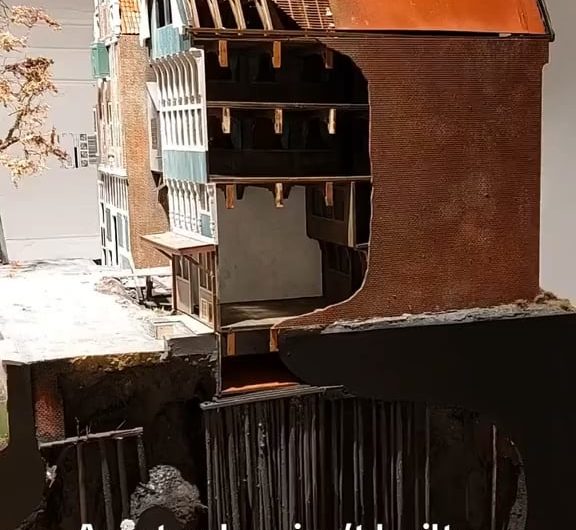 Amstradam is actually built on millions of wooden piles (🔇)