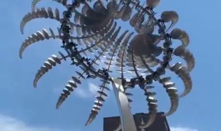 Anthony Howe is an artist specializing in crafting kinetic sculptures that come to life through the power of wind.