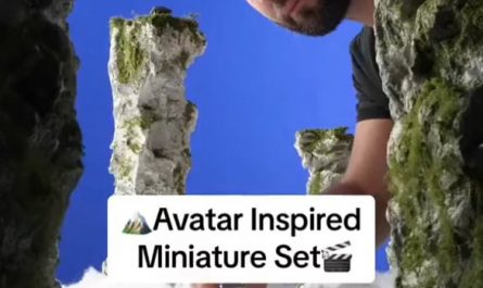 Avatar inspired miniature set by Sebastian Jern