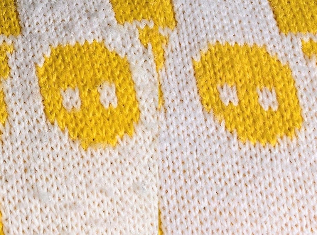 Before and after shave