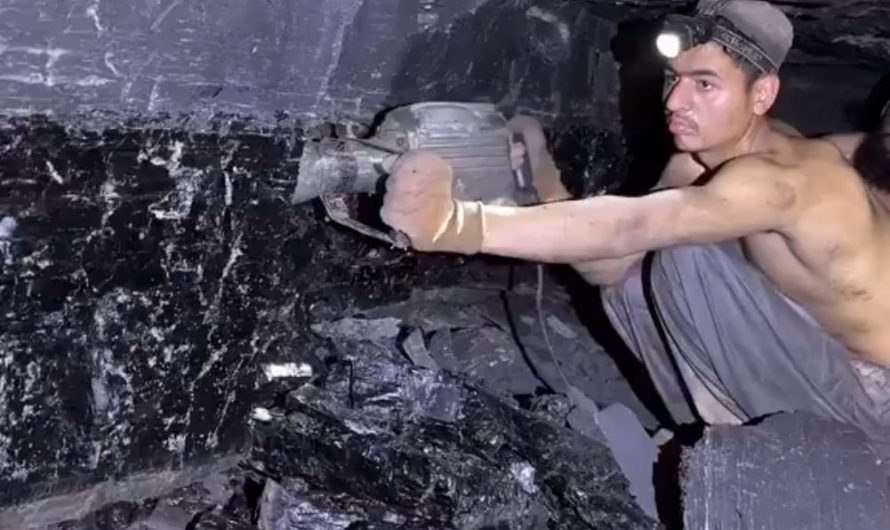 Black diamond mining.