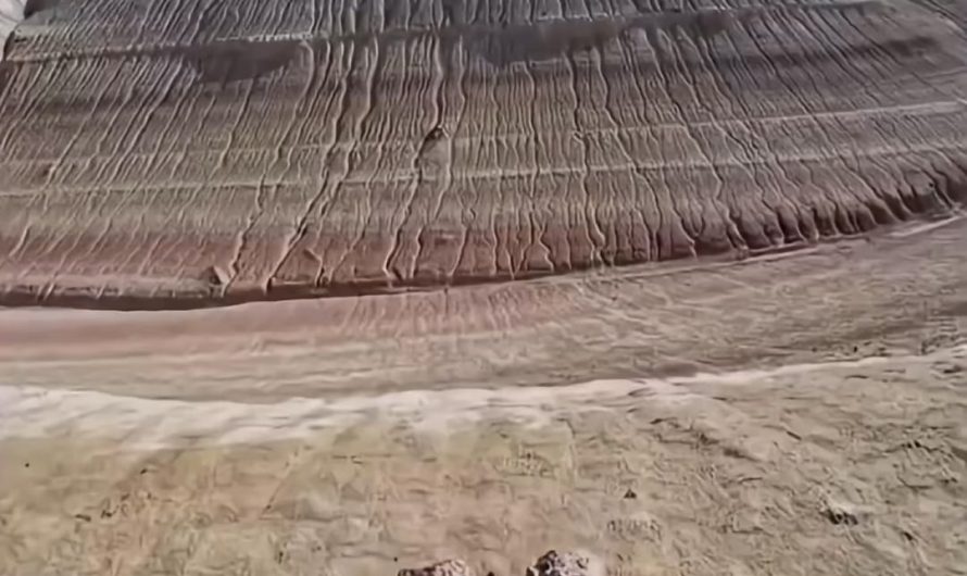 Boszhira Valley in Kazakhstan was once submerged under the ancient Tethys Ocean, Over millions of years, erosion, tectonic shifts, and marine sediments transformed this place into a landscape that looks almost like an alien planet