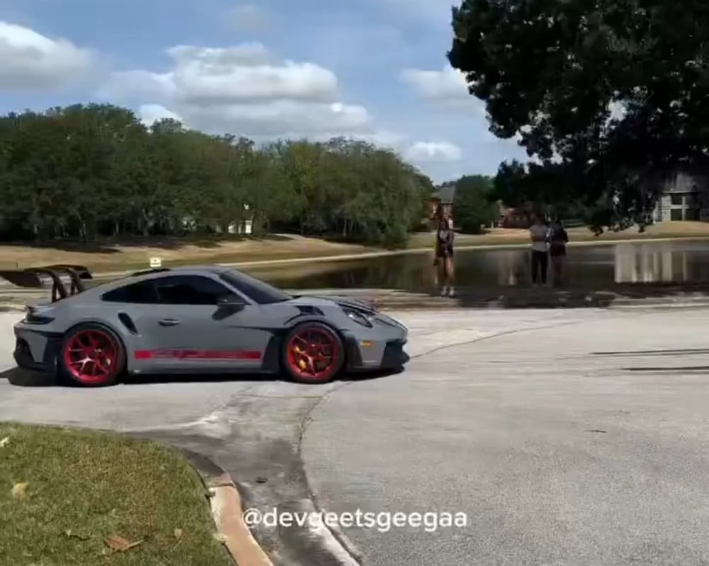 Bro crashed his Porsche GT3 RS just 3 hours after leaving the dealership 😭