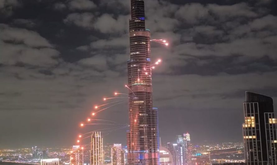 Burj khalifa fireworks show 2026 happy new year
