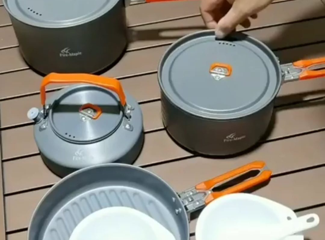 Camping gear packed just right