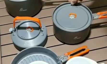 Camping gear packed just right