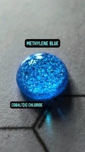 Chemical reactions create stunning effects