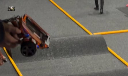 Clean lines at RC track in Slovakia