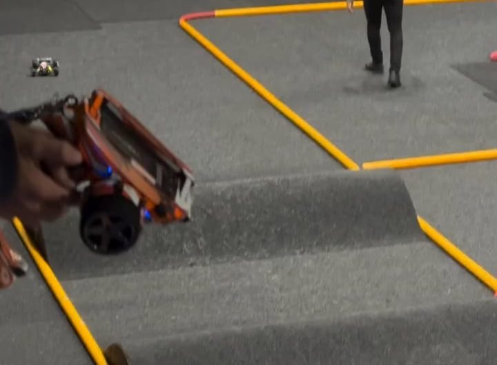 Clean lines at RC track in Slovakia