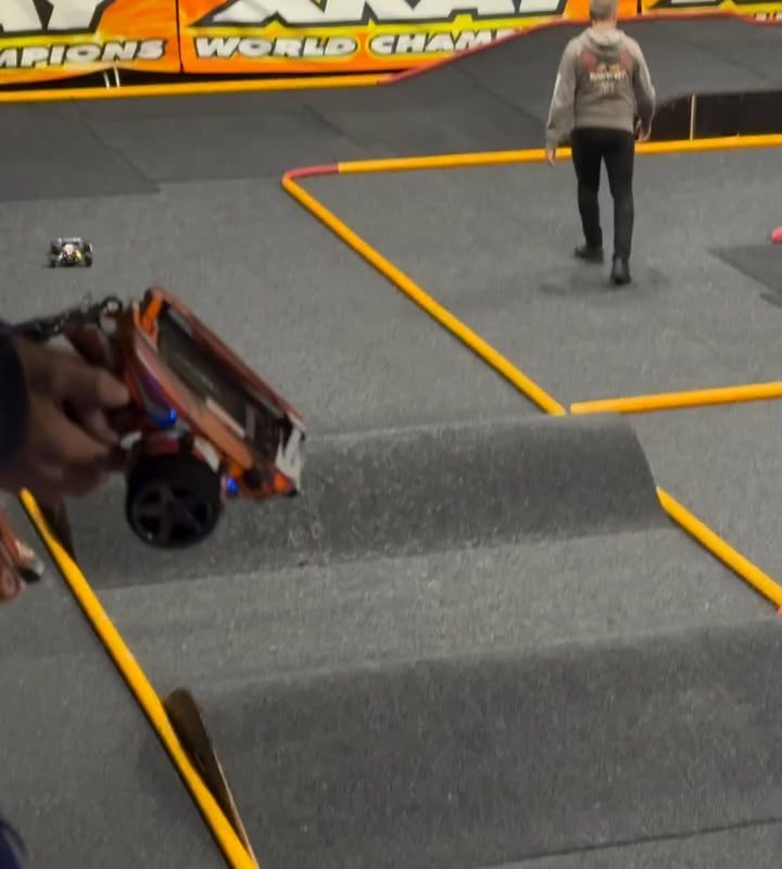 Clean lines at RC track in Slovakia